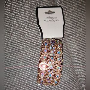 Catherine Malandrino Gold Jeweled Bracelet